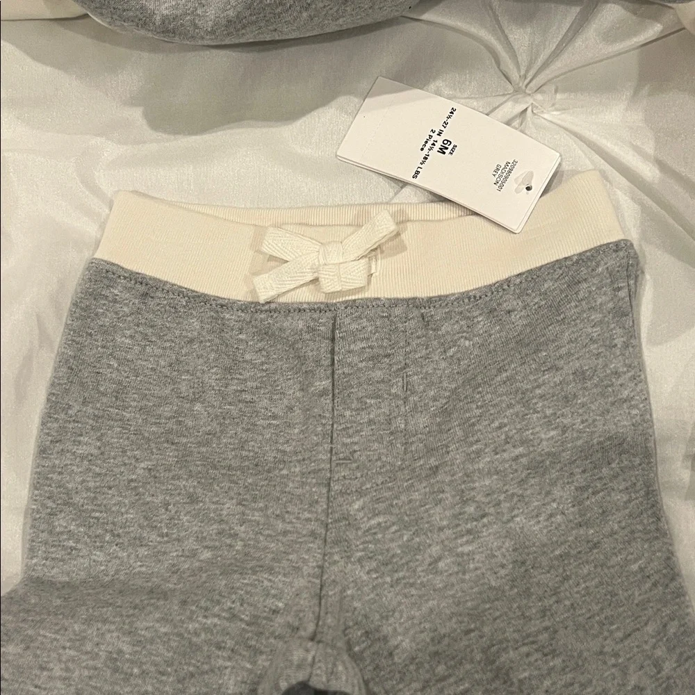 NWT Ralph Lauren Gray Baby Outfit SIZE 6 months